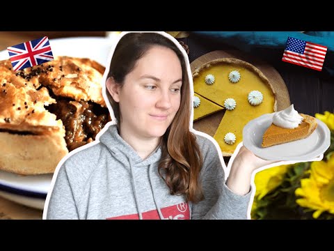 UK vs USA Pie! // why did Americans reject meat pies?