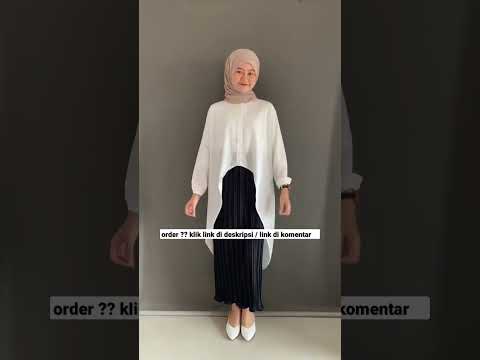 ootd kondangan hijab simple #ootdkondanganhijabcasual #tunikmurah #shopeehaul