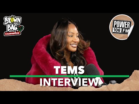 Tems Joins Brown Bag Mornings & Clears up the Lyric From her Song Higher