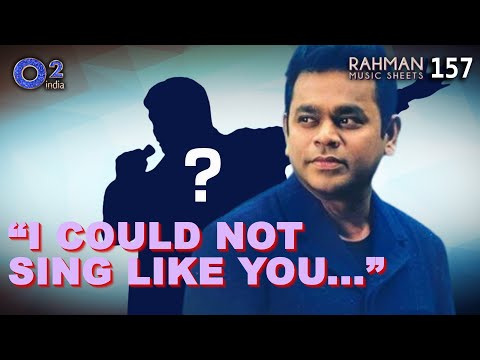 “I Couldn’t Sing Like You” Said @ARRahman | Dil Chahta Hai, Delhi 6, Lagaan| Rahman Music Sheets 157