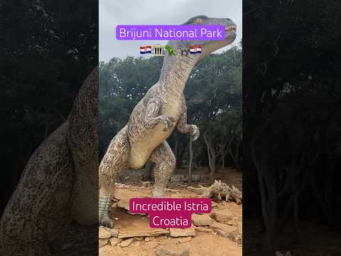 Brijuni National Park- Dinos, Ruins & Zebras #shorts #croatia #istria