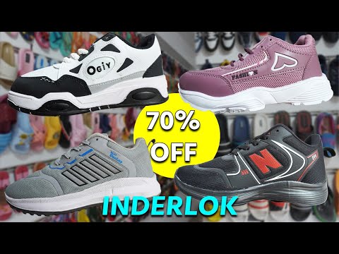 branded shoes wholesale market in delhi | cheapest shoes market inderlok | footwear wholesale market