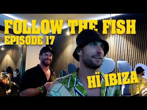 SNEAKING CHRIS HEMSWORTH THROUGH THE CROWD IN IBIZA !!!  - FOLLOW THE FISH TV EP. 17