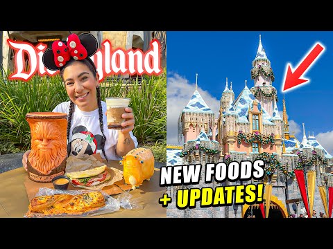 ✨ NEW Holiday Time At Disneyland UPDATES! | AMAZING Life Day Foods, New Holiday Merch + MUCH MORE!