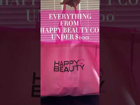 HAPPY BEAUTY CO HAUL UNDER $100 #beautyhaul #shoppinghaul #beautyblogger