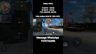 FF Max + 💯 Antiban Free fire auto headshot Panel | Main I'd Safe Panel⚙️ | free fire hack | FF Panel