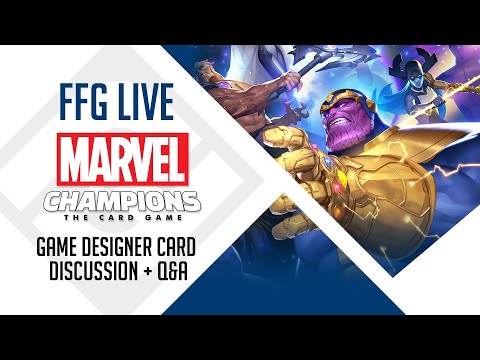 Marvel Champions: The Card Game | Game Designer Card Discussion + Q&A