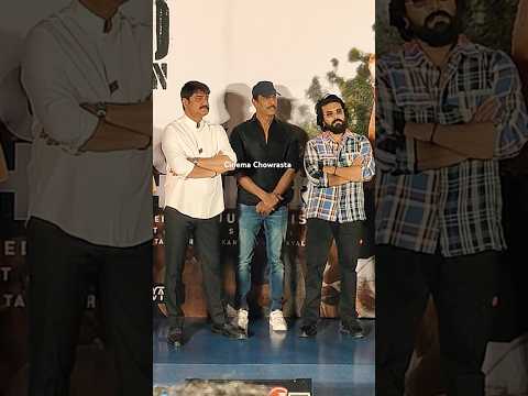 ముగ్గురు మొనగళ్లు ఒకే చోట!Ram Charan,Srikanth Samudra khani Exclusive Video