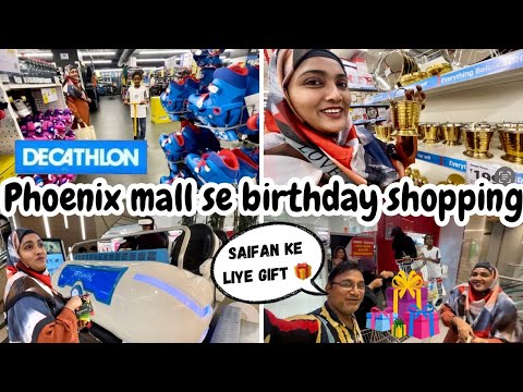 | Saifan Birthday Shopping Start 🎁🛒Kyu Hua Saifan Naraz😕Gift pasand Aaya ya Nahi 😨Routine Vlog 2024