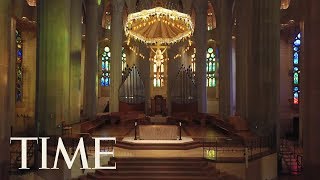 A Drone Tour Of La Sagrada Familia  | TIME