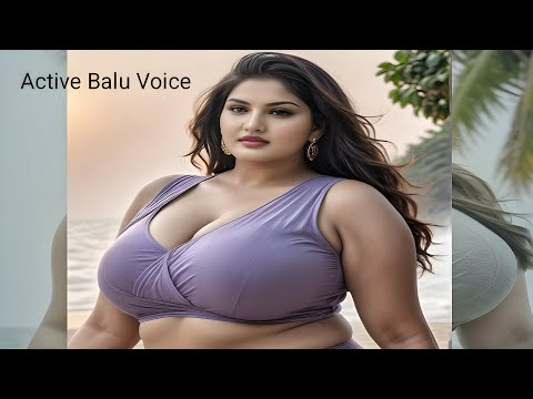 4K Ai Art Indian Lookbook | Saree Fashion Model | Active Balu Voice