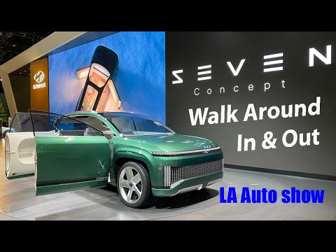 Hyundai EV Concept SUV Seven First Look 현대차 전기 SUV 콘셉트 세븐 둘러보기