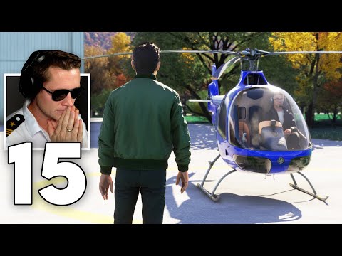 Total Noob Flies Helicopter for the First Time - MS Flight Simulator 2024 Career Mode - Part 14