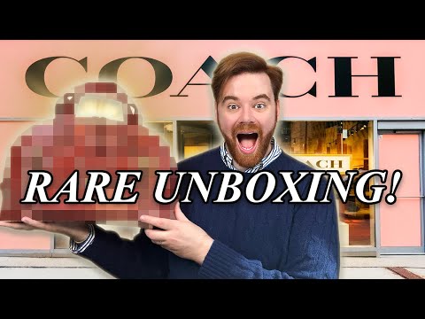 Looking back at Vintage Coach✨Unboxing a Rare Coach Bag✨Coach Catalogs