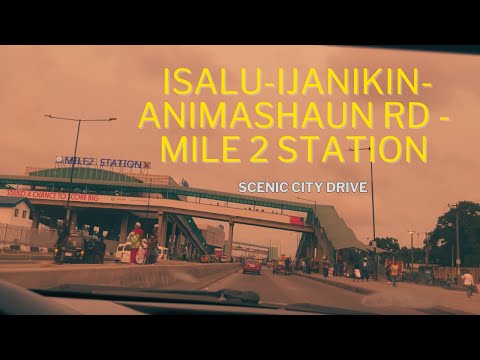 Isalu-Ijanikin-Animashaun Rd | Lagos-Badagry Expressway | Mile 2 Station | Lagos, Nigeria Road View