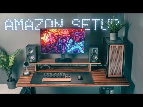 I Built The Ultimate Amazon Desk Setup For UNDER $1000!