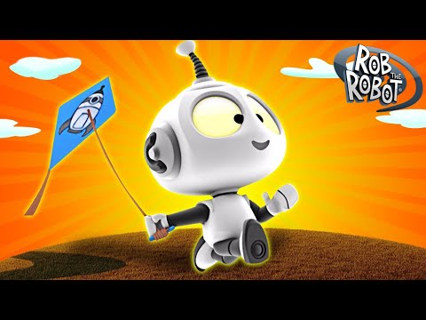 Go Fly a Kite | Rob The Robot | Preschool Learning