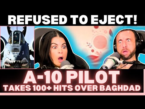 LEGEND! Canadian's First Time Reacting To A-10 Pilot Takes Over 100 Anti-Aircraft Hits Over Baghdad!