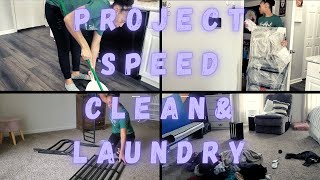 MESSY CLEAN WITH ME | **NEW** SPEED CLEANING 2021