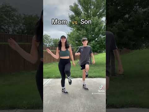 Mom + Son Shuffles❤️ #shuffledancing #dance