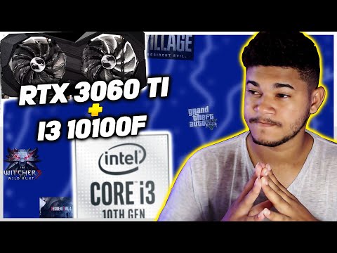 I3 10100F com RTX 3060 TI é BOM PRA JOGAR EM 2024? Teste em Jogos