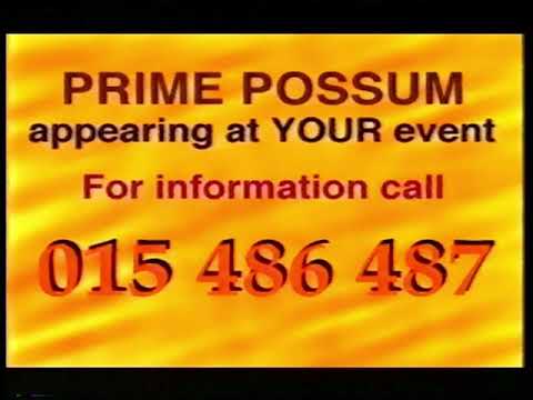 Prime Possum event hire ad (1995)