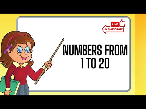 Counting To 20 For Kids In Pre-K, Preschoolers And Toddlers - Created By: Jahlia Vidal