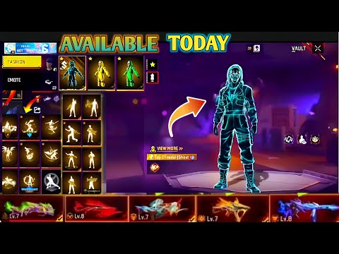 Free Fire Ghost Criminal Account Available Today 😱8 Evo Gun Max Video Collection 😱