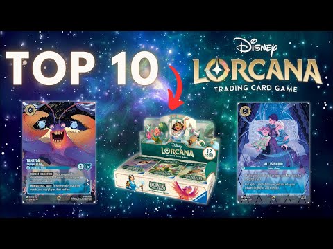 The 10 Most EXPENSIVE Archazia’s Island Lorcana Cards 🏝️ #top10 #disney #lorcana #archaziasisland