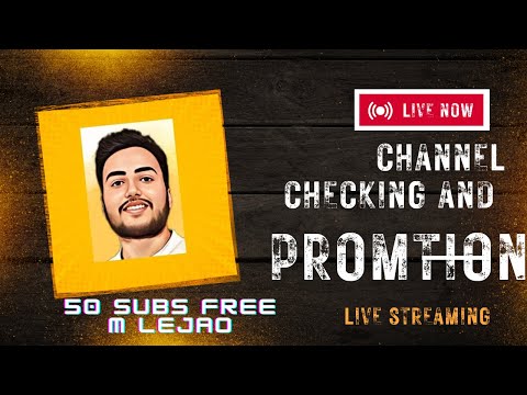 🔴Live Channel Checking And Free Promotion