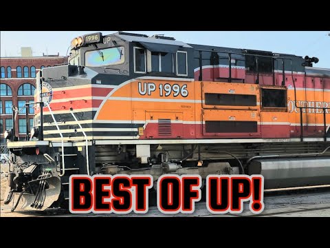 BEST UNION PACIFIC TRACKSIDE MOMENTS OF 2024!