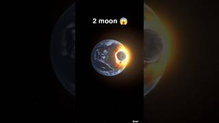 2 moon vs earth planet in solar system 2025 #earth #moon #2025