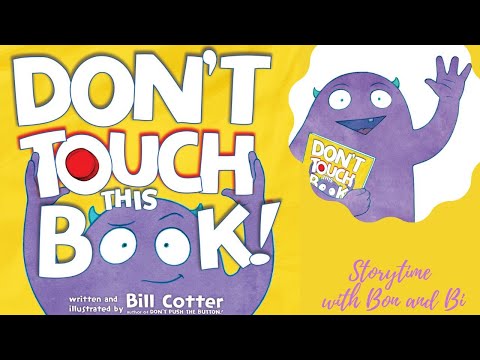 Don't touch this book by Bill Cotter | Kids Books Read Aloud