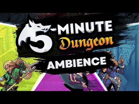 5-Minute Dungeon Music | Board Game Ambience with Game Scenes, Music and Sounds