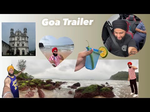 GOA 🏖️ TRAILER 🎥 FUN & ADVENTURE | #goa #travel  #southgoa #northgoa #explorepage