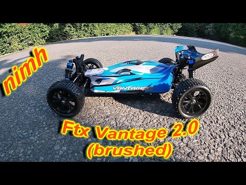 Ftx Vantage 2.0  First run with Nimh battery & Brushed motor