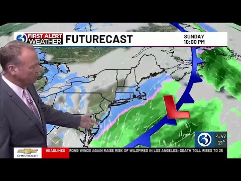 FORECAST: Weekend rain, chance for snow. Then, First Alert Weather Days for the coldest air of th...