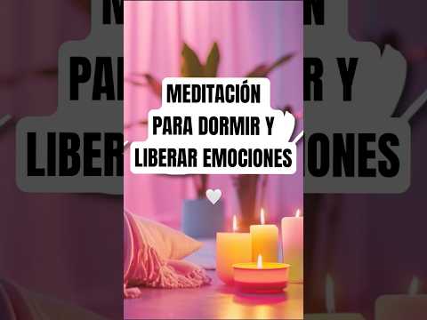 #meditacionguiada para #dormir en paz liberando emociones. Alivia el #insomnio #ansiedad o #estrés