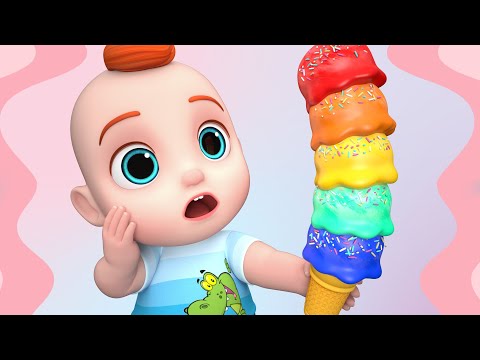 Ice Cream Song | Leo Nursery Rhymes & Kids Songs