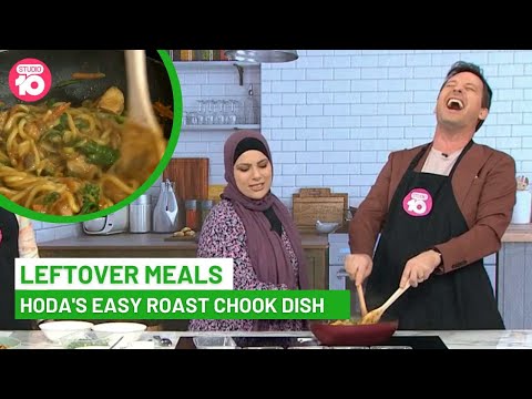 Hoda Hannaway Makes The Easiest Leftover Chook Lo Mein | Studio 10