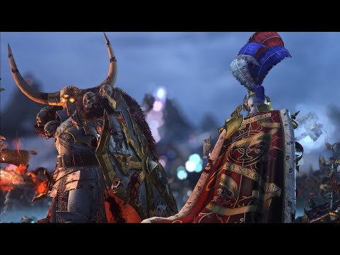 CHAOS UNDIVIDED Vs THE EMPIRE  | WAR ETERNAL  | Total War Warhammer 3 Cinematic Battle