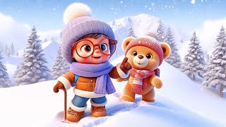 Teddy Bear's Snowy Adventure Fun Song & Nursery Rhymes for Kids #kidssong