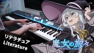 Majo no Tabitabi OP「Literature 」Piano Cover