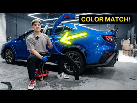 WORLD'S FIRST OE STYLE Paint Match Fender Flare Replacements | 2022+ Subaru WRX