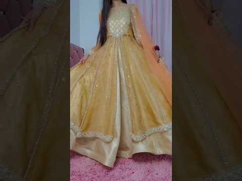 My Eid Especial outfit ✨party wear dress /neck embroidery #trending #viral #eidoutfits #shorts