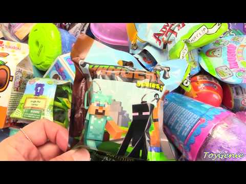 Genie Opens Surprise Toys, Make Spaghetti Slime, Blind Bags and Blind Boxes