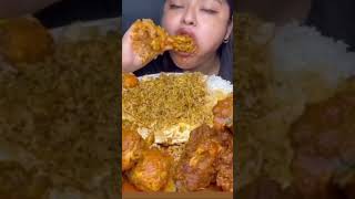 #eatingsounds #mukbangers #food #mukbangchannel #hungrymukbangers #eatingvideos #eatingchickencurry