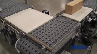 3200 Series Conveyors with Intralox Activated Roller Belt Technology Carton Application