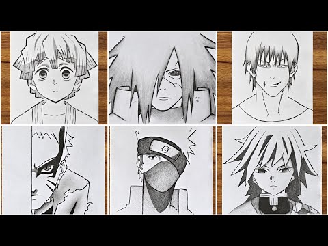 Easy anime drawing || How to draw anime step by step || How to draw for beginners step by step