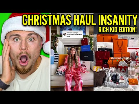 Rich Kid “Christmas Hauls” are OUT OF CONTROL…